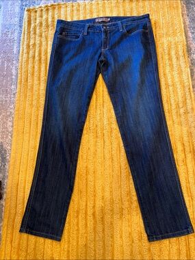 Frankie B. Dark Indigo Straight-Leg Jeans